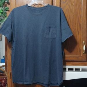 2XL Heather blue tee-shirt